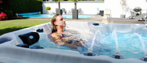 Stress af i vand -solbadet