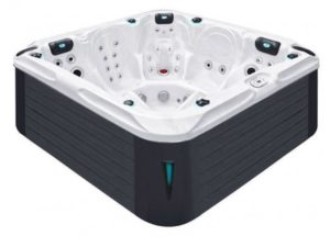 Passion Delight er en 5-personers ude spa med 2 liggepladser fra Solbadet