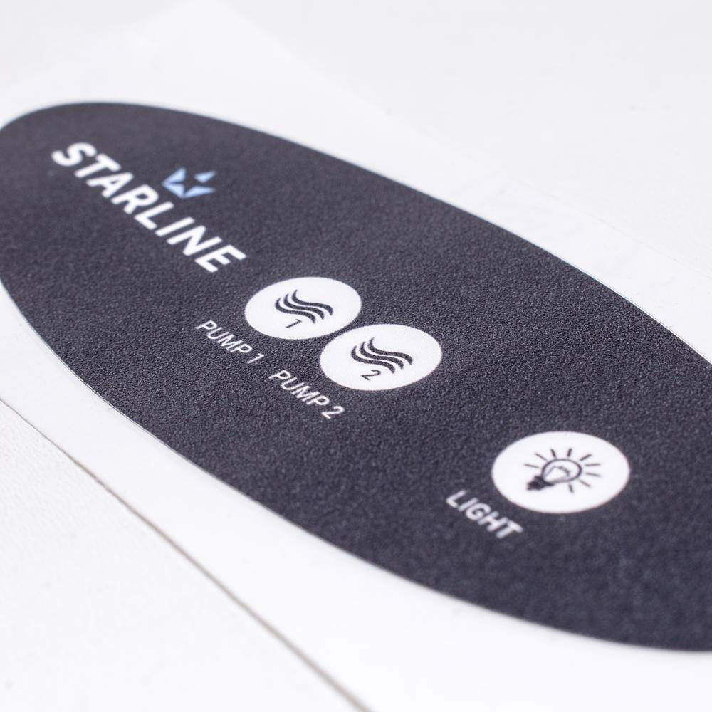 Foliefilm til touch panel Lille – Oval close up solbadet