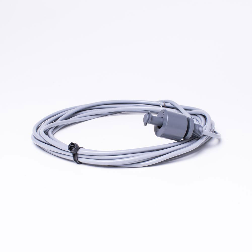 Niveausensor-flydende PVC 5 m. ledning. 12 v. solbadet