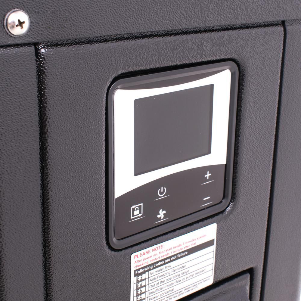 Welldana Heat pump FPH Inverter-Plus panel solbadet