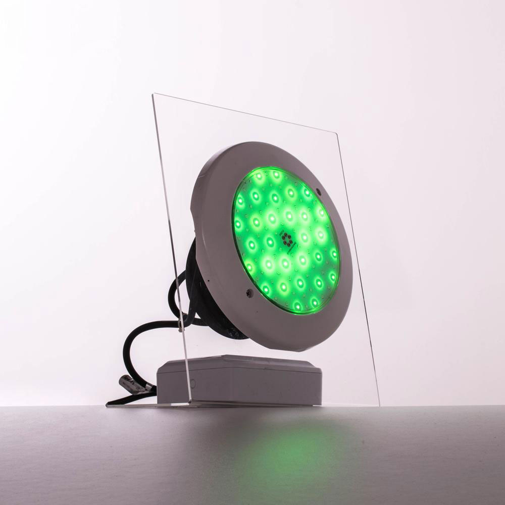 Moonlight LED lamper (komplet med kabler og flanger) grøn pool lys