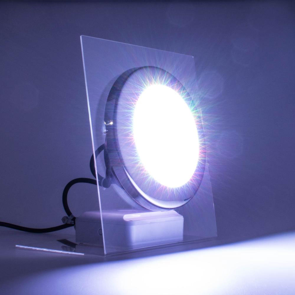 Moonlight LED lamper (komplet med kabler og flanger) tændt hvid