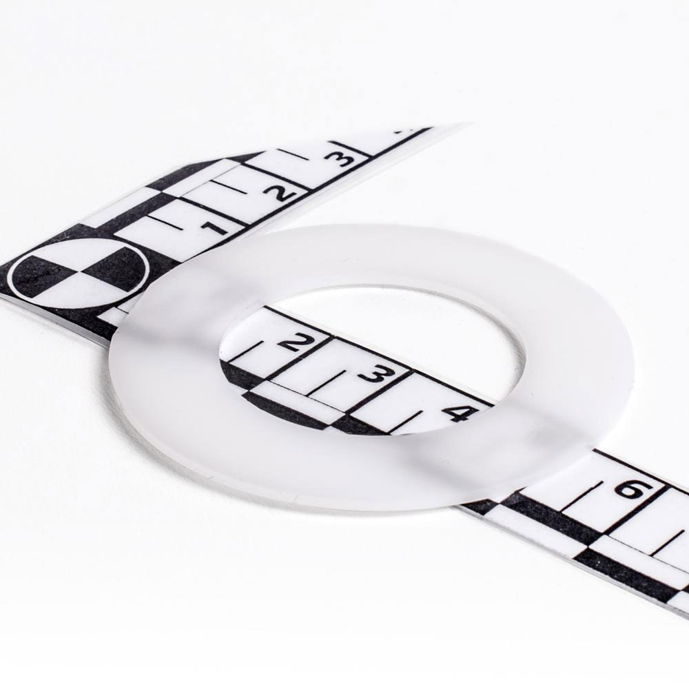 Plastskive D=51x1,25 Multiportventil 1½"-2" solbadet