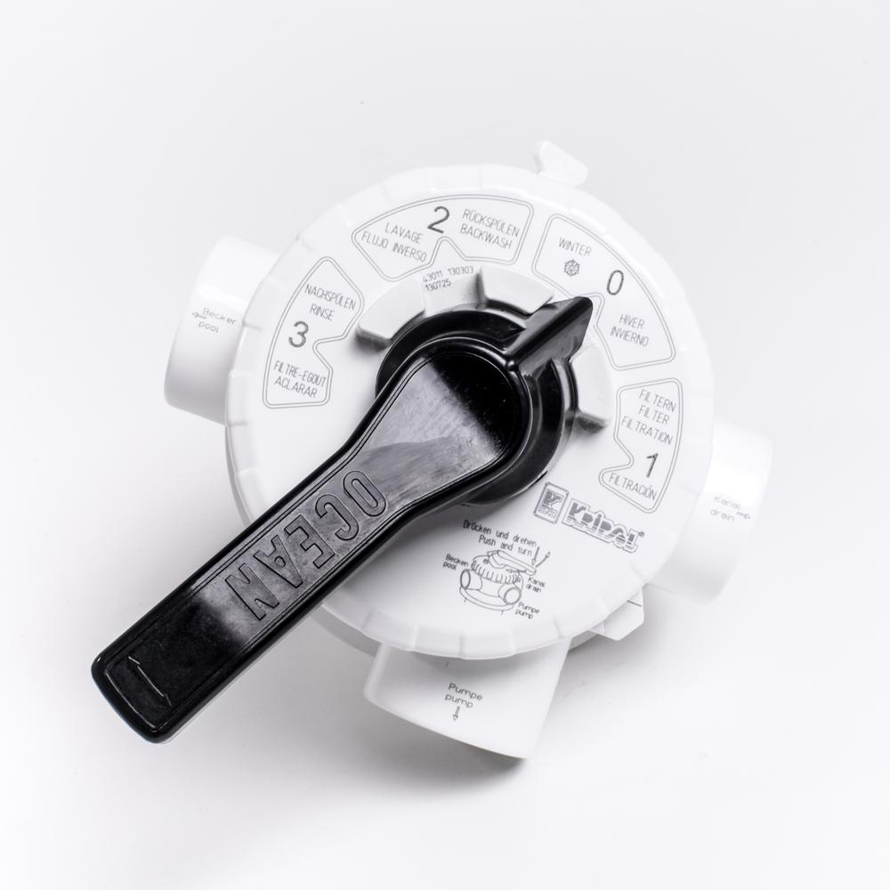 Top multiportventil 4-vejs. t/Ibiza filter. solbadet reservedele