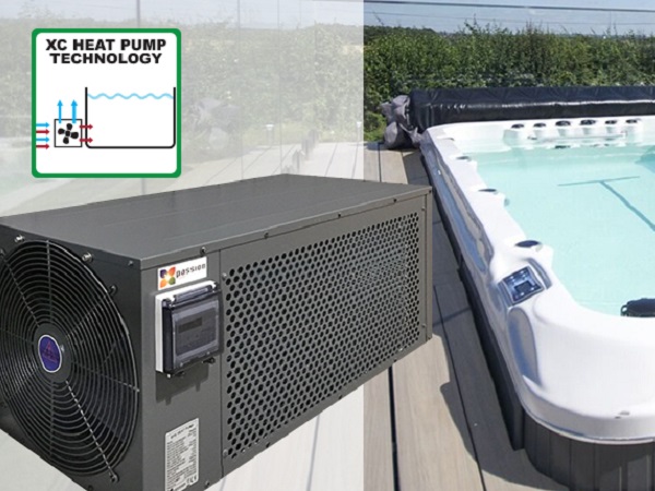 Passion XC varmepumpe 9 kW til ude spa og svømme spa