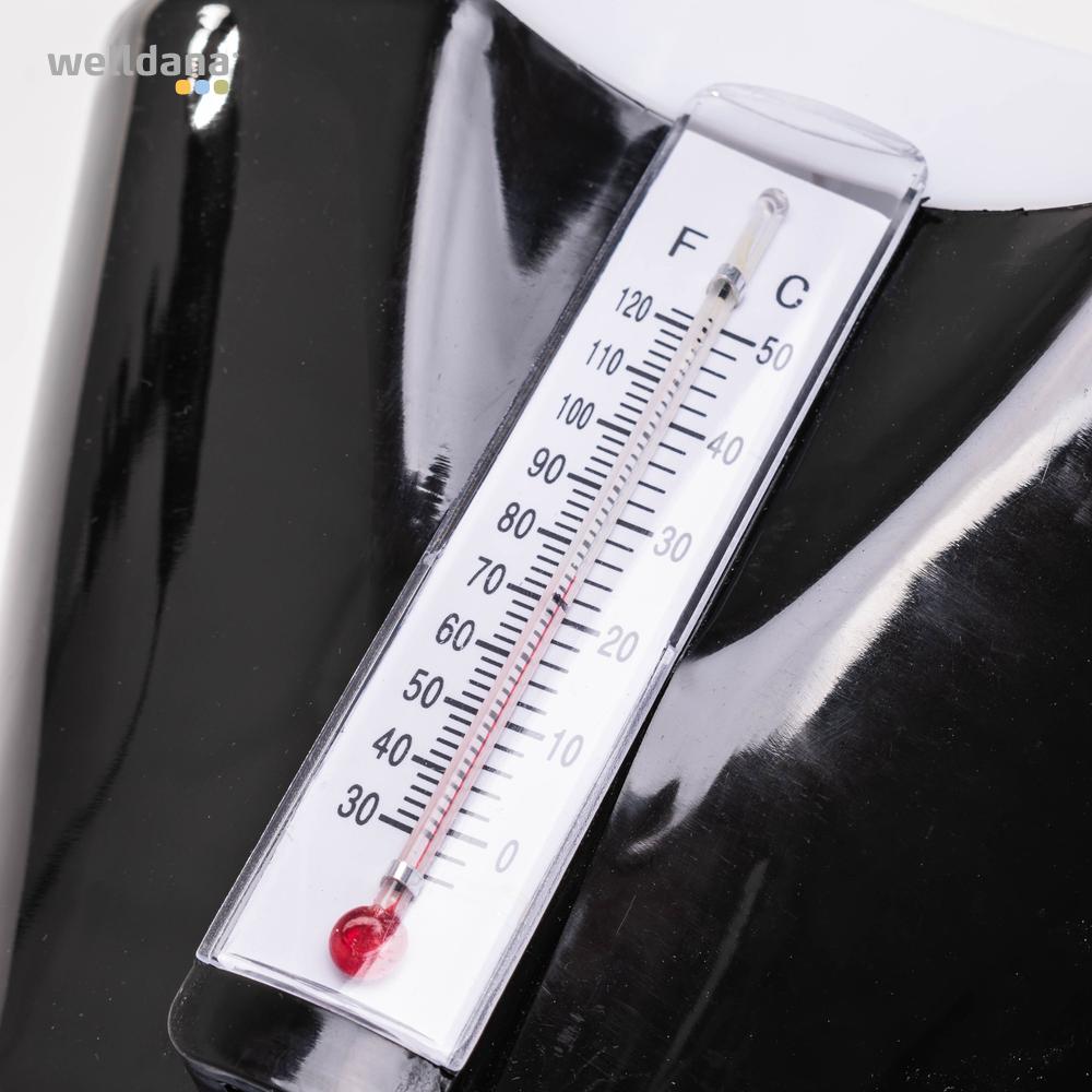 Comfortana Klor dispencer m. termometer Sort/hvid 17 cm. - Billede 3