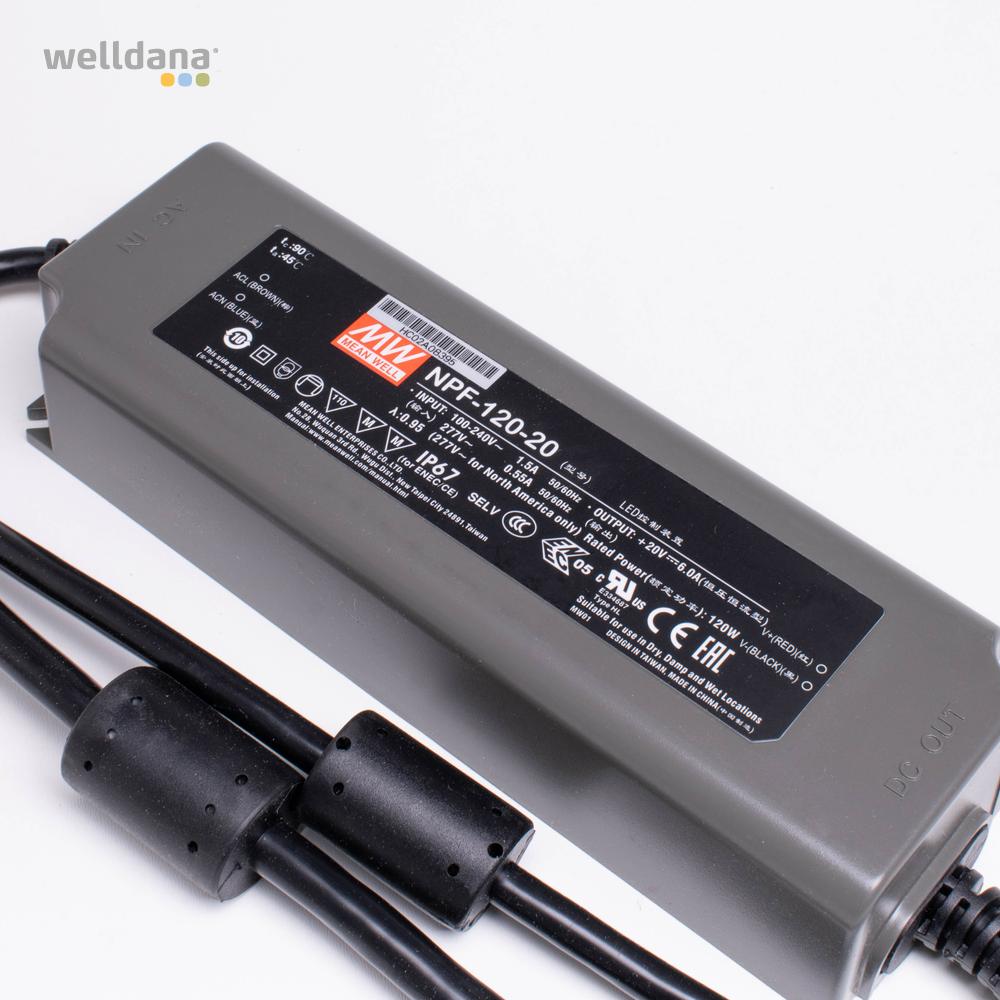Strømforsyning Seamaid 220V(AC)-20V(DC)/120W. - Billede 2