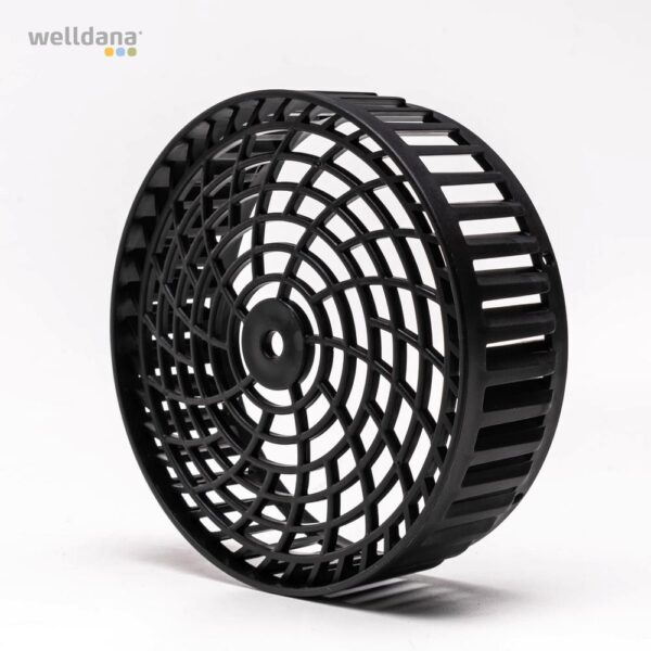 Motor kølevinge cover f. Hanning motor  f. Badu  1,1 kw Eco VS motor