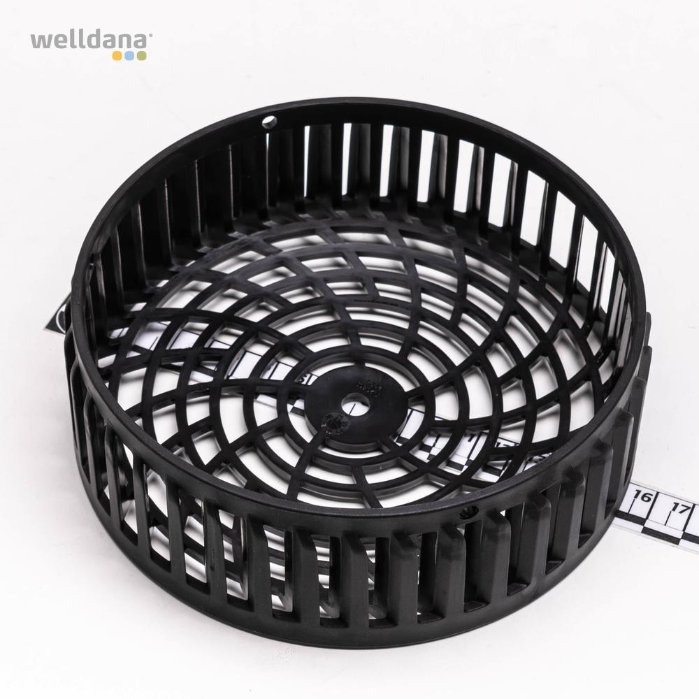 Motor kølevinge cover f. Hanning motor  f. Badu  1,1 kw Eco VS motor - Billede 3