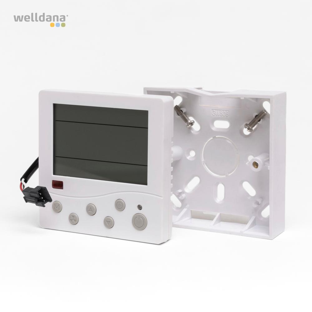 Kabel + base, 10 mtr. F.on/off varme pumper . 34-180100 - 105 - Billede 2