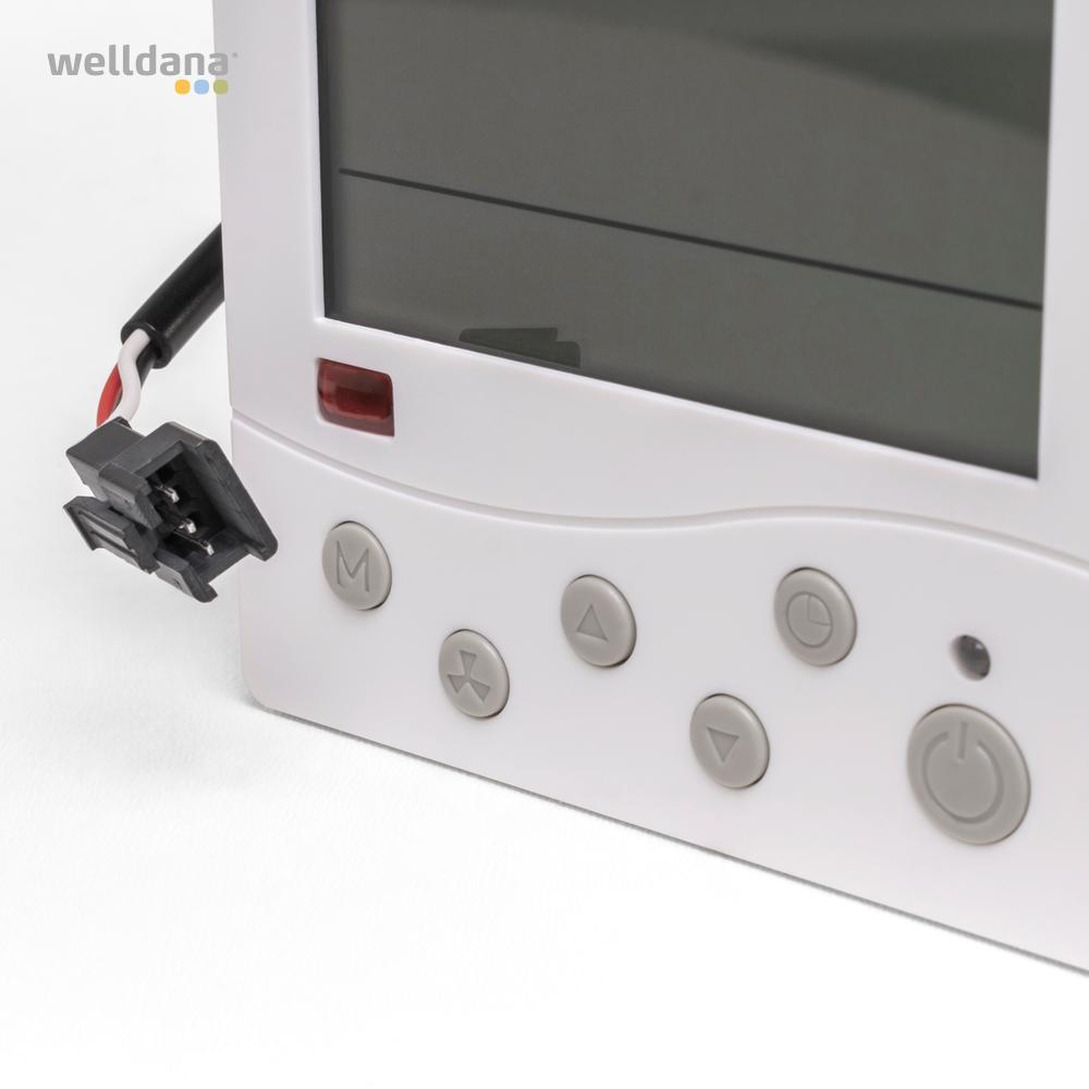 Kabel + base, 10 mtr. F.on/off varme pumper . 34-180100 - 105 - Billede 3