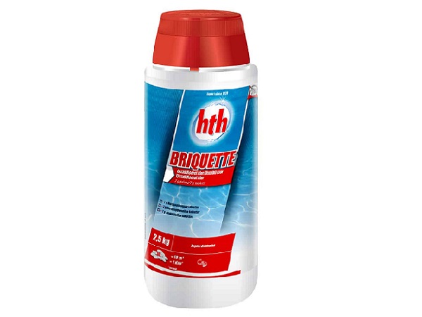 HTH Briquette (7 gr.) klortabs 2,5 kg.