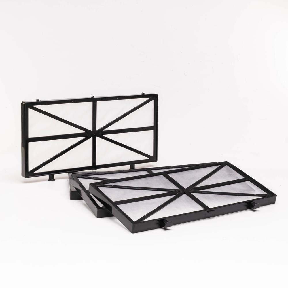 SR & RC. Filterplader 100 µm sæt a 4 stk. model fin