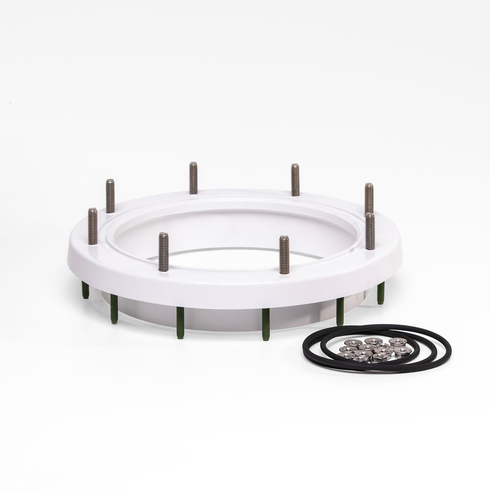 Komplet Lukke/Mellem flange PPG filter